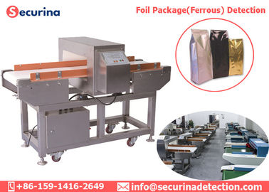 Customized Belt Food Processing Metal Detectors 304 SS For Inspecting Ferrous