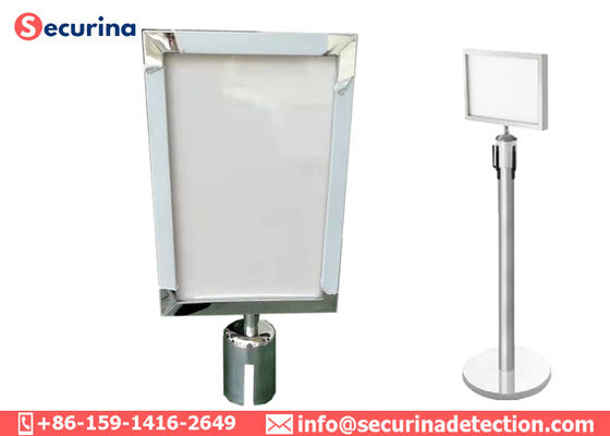 Sign Holder Frame For Hotel Rope Queue Line Stanchion Post Events Stanchion